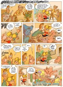 Angèle et René - Tome 6 - Un groin tranquille à la campagne - Planche 4