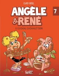 Angèle et René - Tome 7 - A Cochon, Cochon et demi - Couverture