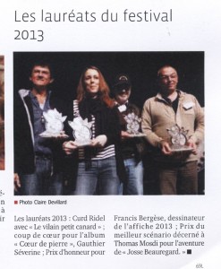 Festival 2013 - Curd est Laureat  